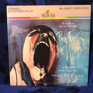 Pink Floyd THE WALL Video Laserdisc - Vintage 1982 HUGE CD - Ideal DIY Wall Art